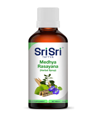 Sri Sri Ayurveda, MEDHYA RASYANA SYRUP, 100ml, Ayurvedic Tonic